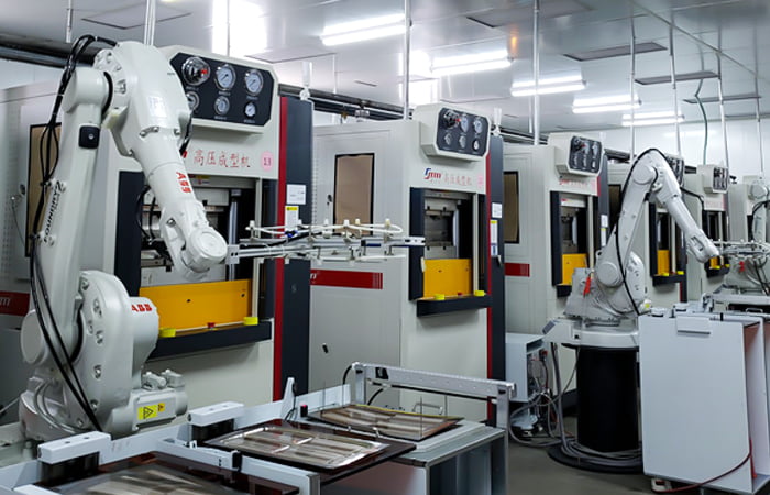 新资料饰件出产线